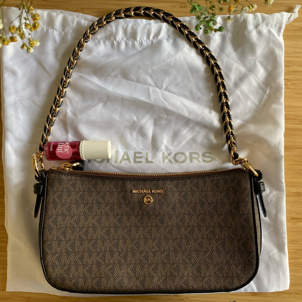 MICHAEL KORS  MINI POUCHETTE SHOULDER BAG HANDBAG